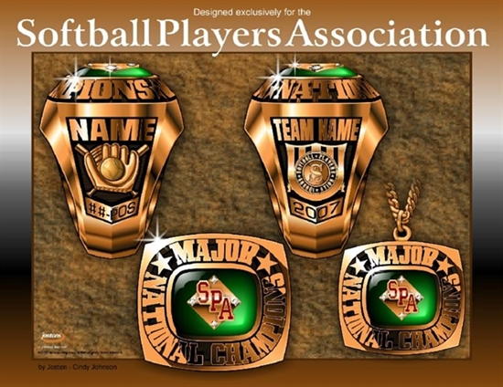 Picture of Major National Champion Ring/Pendant w/ SPA - Suncast