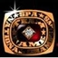 Picture of Women's National Champion Ring/Pendant w/Stad Top & Cubic Zirc Tubeset- White Lustrium