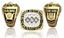 Picture of World Series Champion Ring/Pendant w/Triple Cubic Zirconia Crest